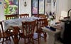 Kitchen table near kitchen
