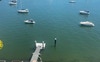 Wharf pontoon and entertaining area 