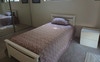 King-size bed room double wardrobe