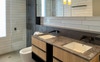 Private ensuite with double vanity