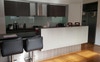 Open plan downstairs living area and kitchen