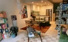 Open plan living and dining area