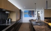 Expansive kitchen with contemporary appliances 