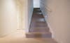 Both staircases are well lit