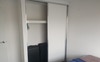 Double wardrobes throughout 