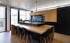 Entertainers kitchen with dining island bench 