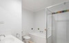 Shared bathroom for two people. 