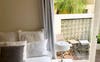 Sunny terrace outlook 