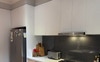 Kitchen, stovetop, fridge