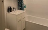  Shower. Wash basin. Toilet.