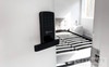 Electronic door lock with pin and keycard 