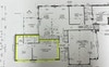 Yellow highlight is studio area 