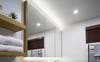 Our beautiful bathroom with under floor heating 
