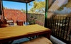 Large dining balcony 
