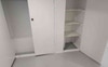 Wardrobe with new ironing board + iron