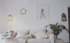 Living room with baby Bo
