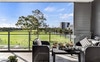 Balcony overlooking the park 