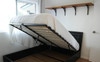 Underbed storage - gas lift struts. Room B.
