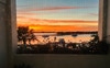 View from bed 2nd bedroom morning sun to Pacific 