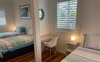 Study area and built in robe