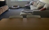 The lounge gets morning sun and nice light in pm 