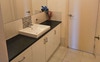 Powder room with separate toilet 