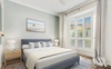 One bedroom. 