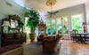 The dining area