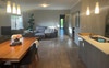 Living and kitchen area 