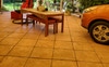 Back patio area