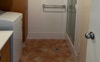 Bathroom with shower vanity (shared toilet)