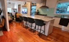 Kitchen and living